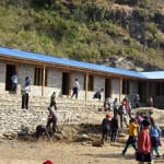 The new building