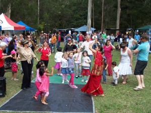 Photo 6 Learning Nepali dancing
