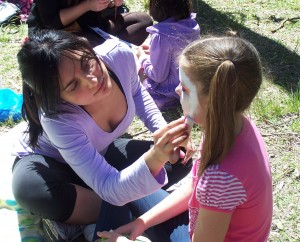 face painting